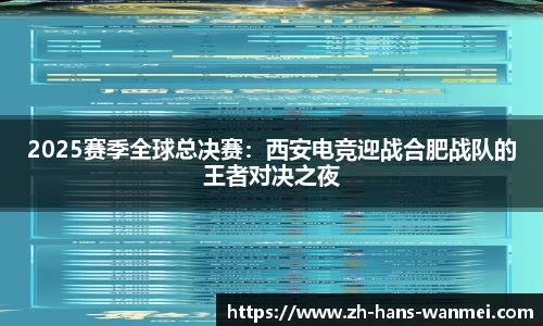 2025赛季全球总决赛：西安电竞迎战合肥战队的王者对决之夜